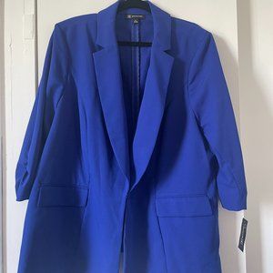 INC - PLUS SIZE 3X - Bright Blue Jacket